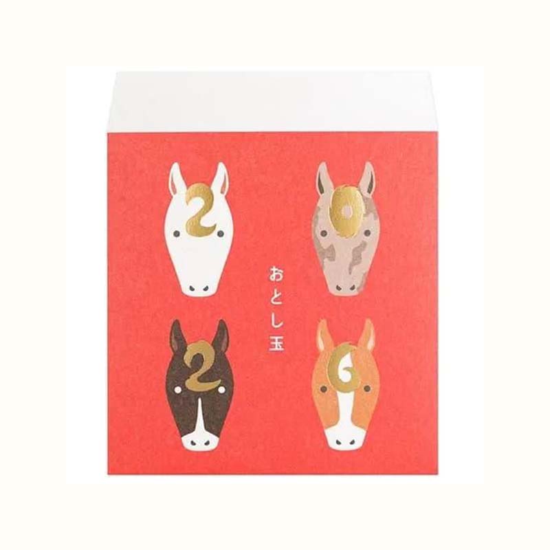 ポチ袋 干支柄 RD 5枚入り